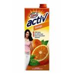 DABUR REAL ACTIVE ORANGE JUICE. 1LTR